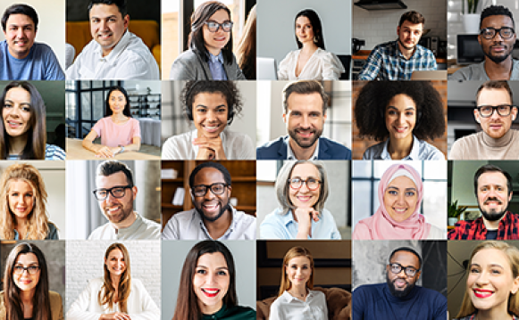 Picture of various people (gender, ethnicity etc.)